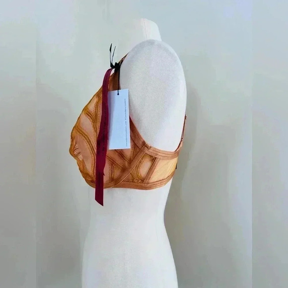 Free People The Underargument You Are Important Plunge Bra Size 36DD NWT $165 - Picture 5 of 16